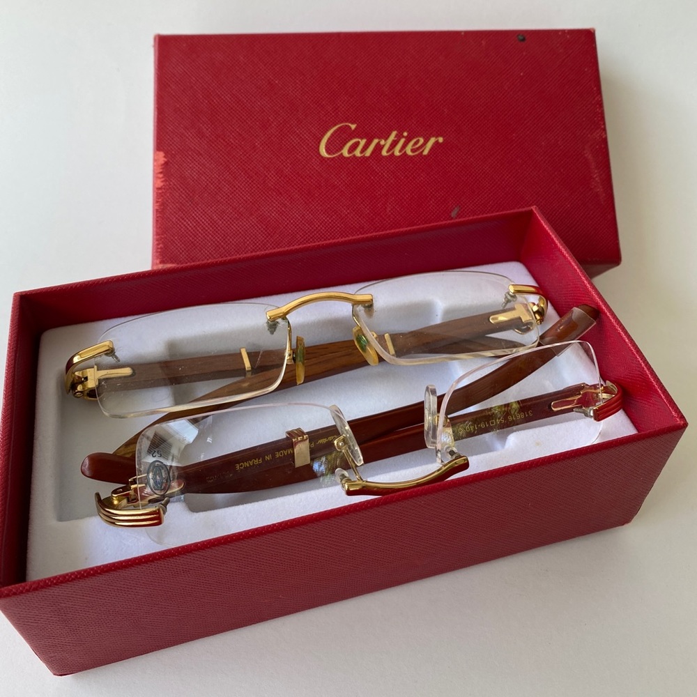 Cartier men eyeglasses PAIR
